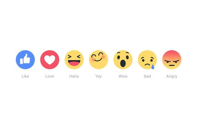 facebook reactions